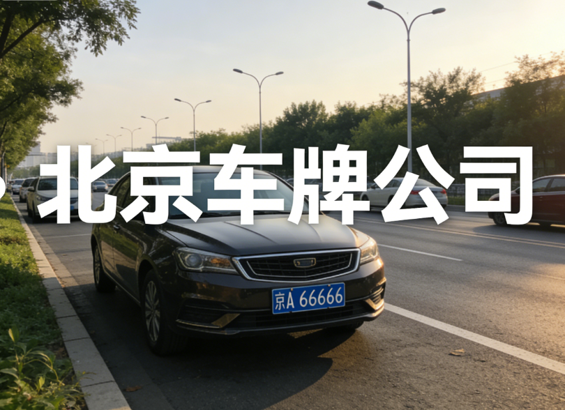 租北京车牌一年费用：2025 年市场行情及避坑指南